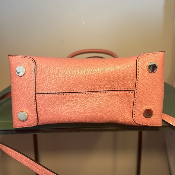 NWOT authentic Michael Kors sherbet Mercer medium pebbled leather crossbody - Picture 5 of 5
